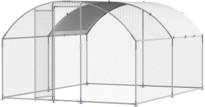 VEVOR Large Metal Chicken Coop - Image 11