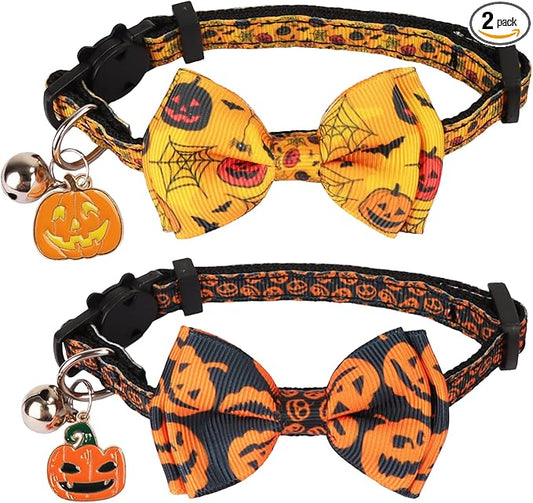 ADOGGYGO Halloween Cat Collars by ADOGGYGO
