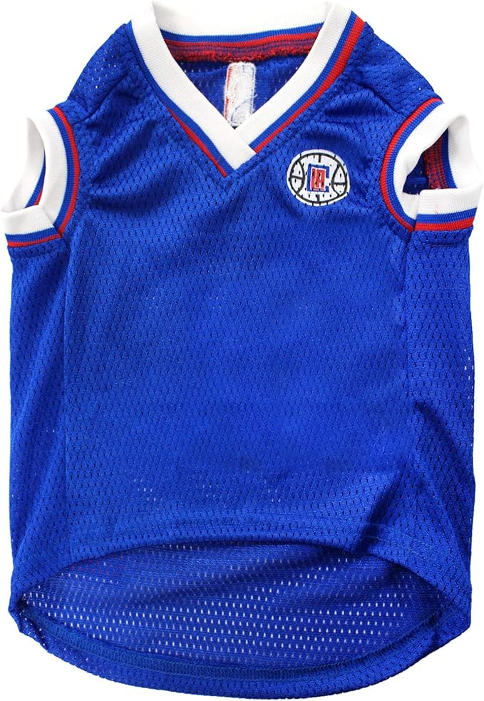 Pets First NBA LOS ANGELES CLIPPERS DOG Jersey, Small - Image 3