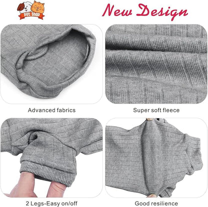 Idepet Sphynx Hairless Cats Sweater Shirt Kitten Soft Puppy Clothes Pullover - Image 4