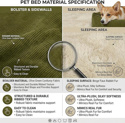 Washable Medium Dog Bed Medium Size Dog, Rectangle Dog Beds - Image 5