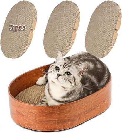 3 Pcs 16 Inch Cat Scratching Board by ComSaf
