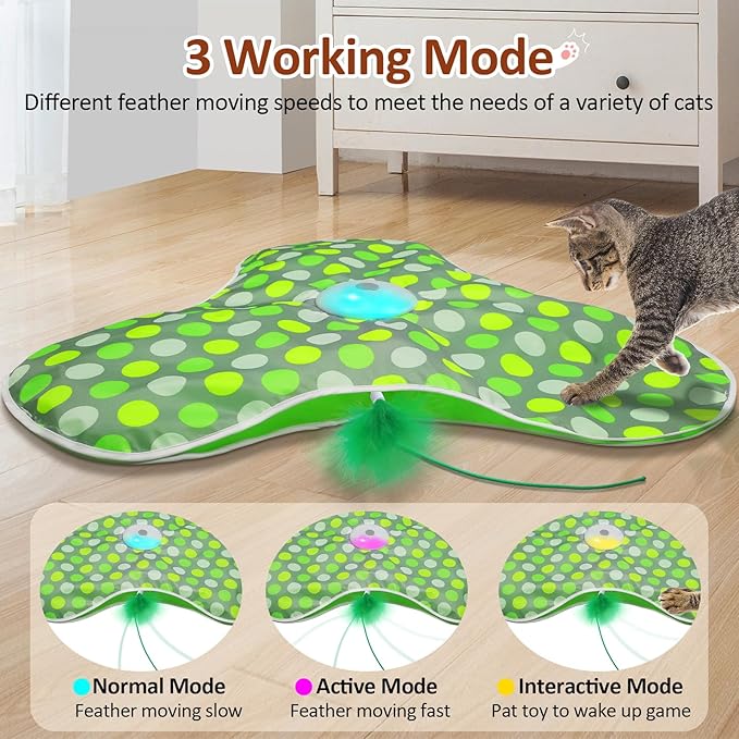 Sofolor Interactive Cat Toy, Automatic Cat Toys - Image 4