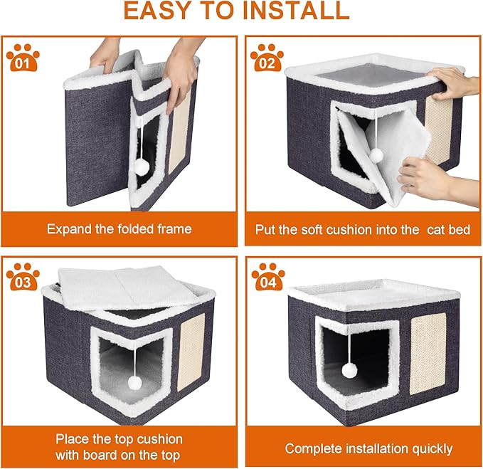 Loyareal Cat Houses for Indoor Cats - Image 6