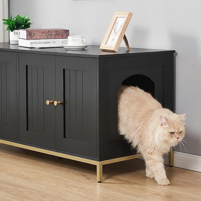 Homhedy Cat Litter Box Enclosure - Image 7