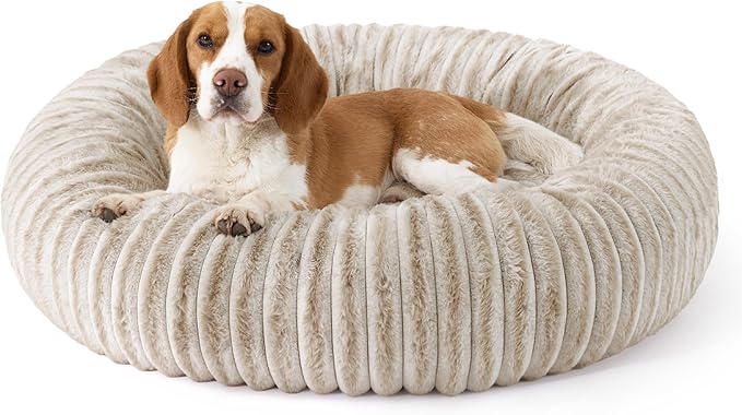 Bedsure ComfyFleece™ Donut Large Dog Bed - Image 8