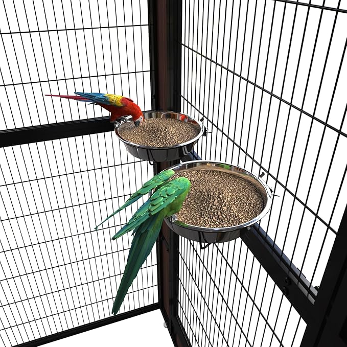 Large Bird Cage for Parakeets Outdoor Bird Aviary Parrot Cage - Image 3