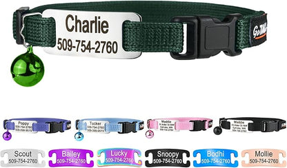 GoTags Personalized Cat Collars by GoTags