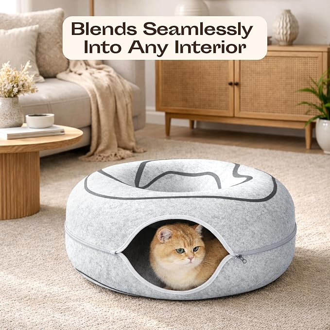 Peekaboo Cat Cave Donut - Image 5