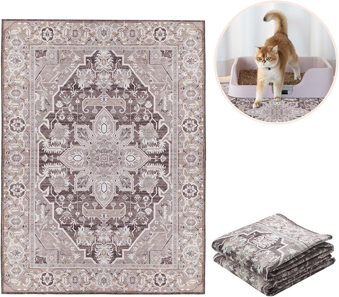Lovewag Pets Cat Litter Mat 2 Pack - Image 2