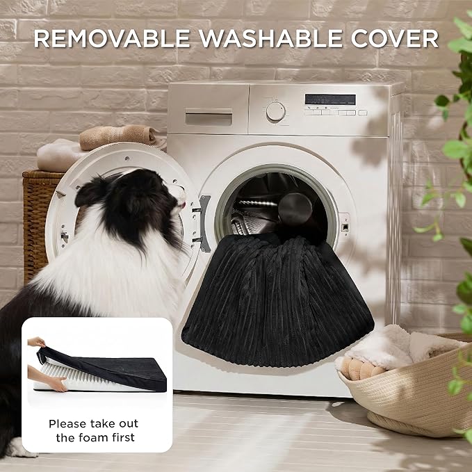 Bedsure ComfyFleece Dog Beds Large Sized Dog- Orthopedic Pet Beds - Image 5