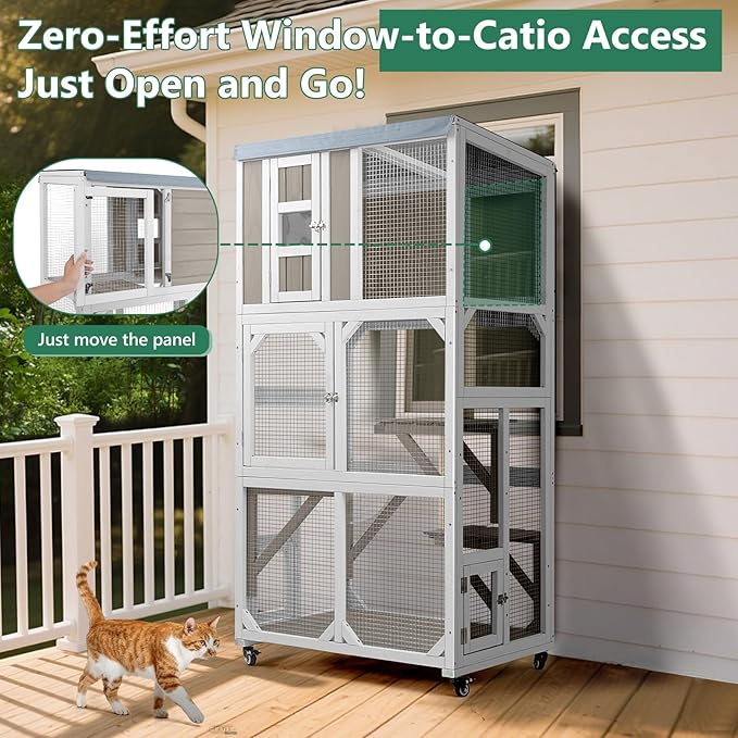 Catio Outdoor Cat Enclosure - Image 4