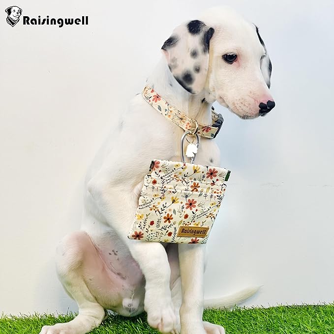 Raisingwell Dog Treat Pouch, Small Cotton Pocket Sized Training Holder - Image 6