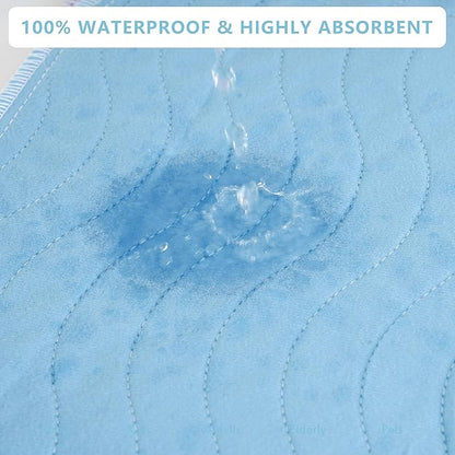 DAHAPYBOO Washable Underpads, 24”x36” 2 Pack Incontinence Bed Pads, Heavy - Image 3