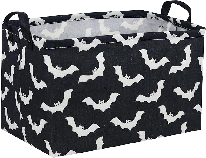 Essme Rectangular Kids Basket, Bat Storage Basket by ESSME