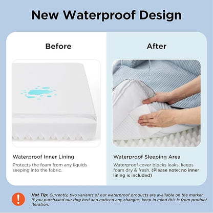 Bedsure L Plus Cooling Dog Bed for Large Dogs - Image 6