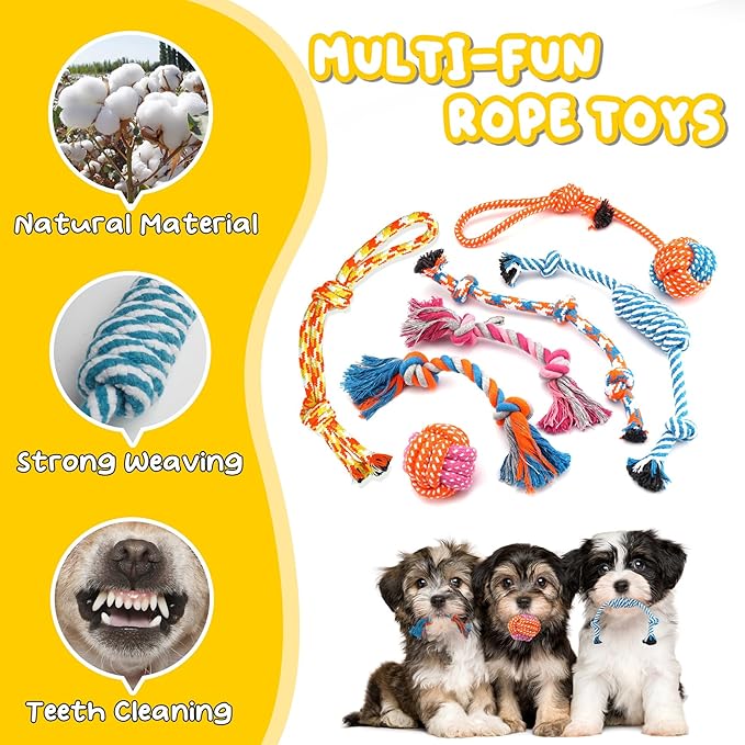 Zeaxuie 23 Pack Luxury Puppy Toys - Image 5