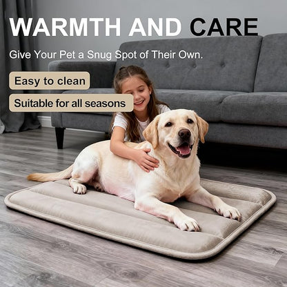 Dog Bed Mat, Reversible Dog Crate Pad - Image 6