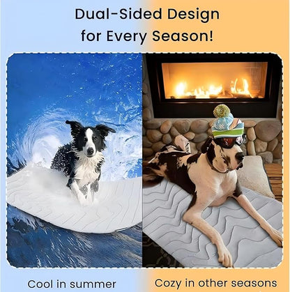 Kobolaf Dog Cooling Mat Portable Dog Cool Bed - Image 7