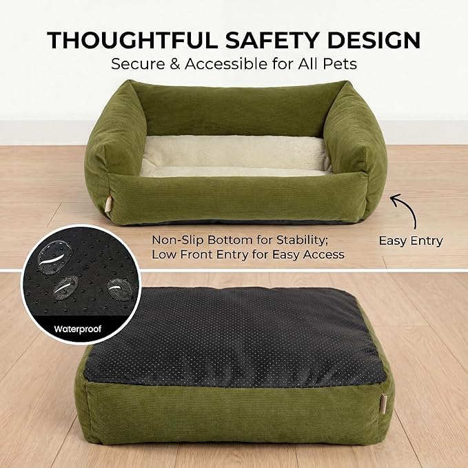 Small Dog Bed for Small Dogs, Cat Beds for Indoor Cats Washable, Orthopedic Dog - Image 5