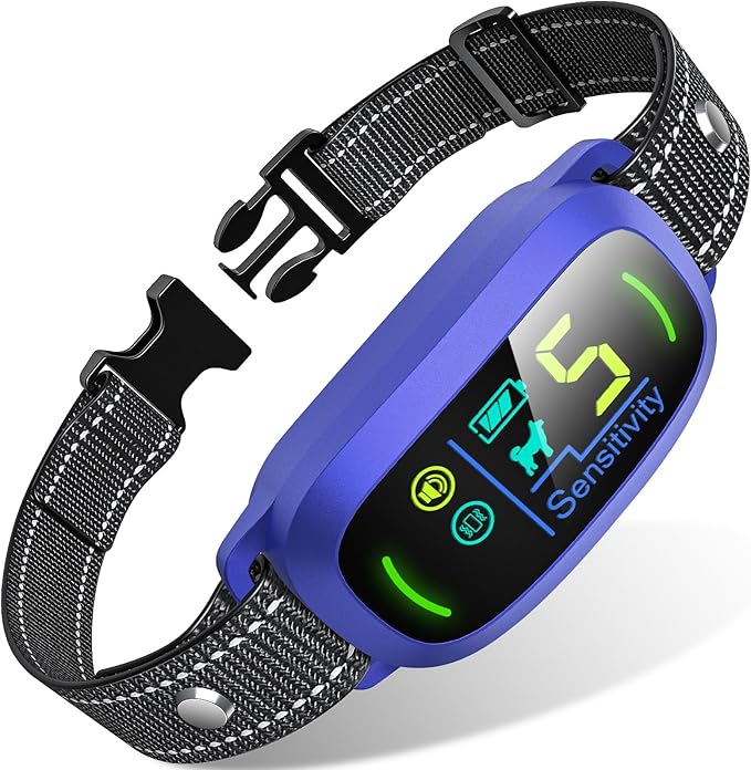 FAFAFROG Dog Bark Collar, Rechargeable Smart Collar, Anti Barking Training by FAFAFROG