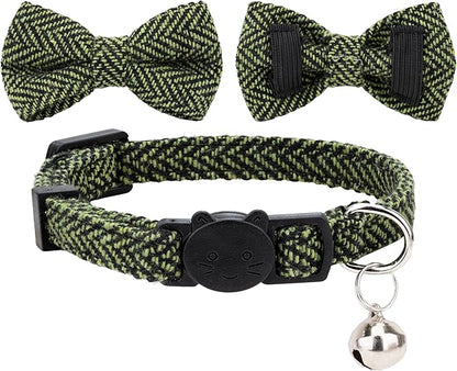 Cat Collar Breakaway Bowtie Safety - Image 3