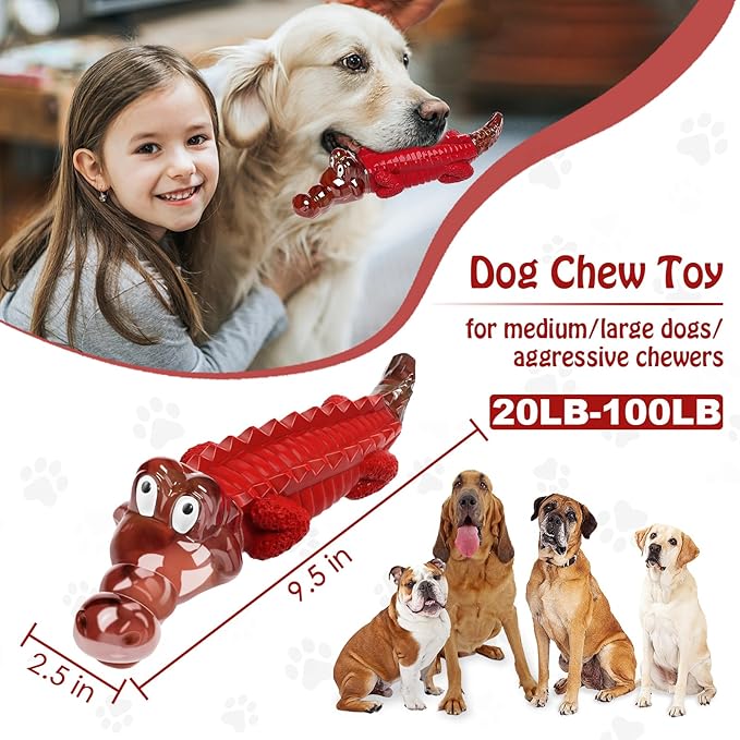 Jeefome Dog Toys for Aggressive Chewers - Image 2
