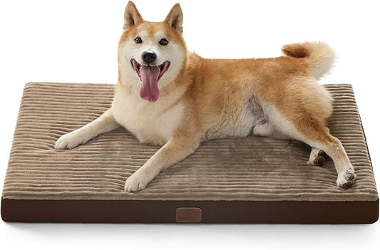 Bedsure ComfyFleece Dog Beds Large Sized Dog- Orthopedic Pet Beds by Unknown