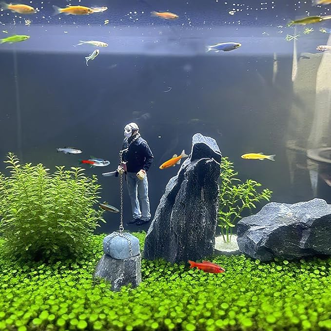 Floating Fish Tank Decoration, Floating Ornament Handmade Model Decoration - Image 7