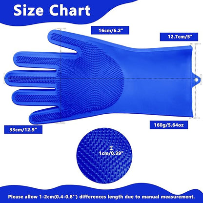 Pet Grooming Gloves—Dog Washing Gloves - Image 2