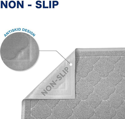 WePet Cat Litter Box Mat, Kitty Premium PVC Pad, Durable Trapping Rug, - Image 5