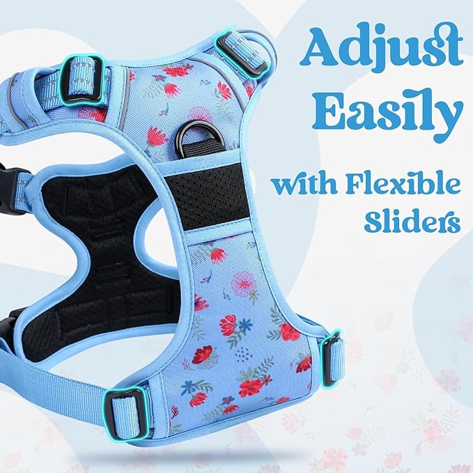 rabbitgoo Dog Harness Medium Sized, No Pull Easy On & Off - Image 4