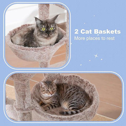 Hey-brother Cat Tree Tower, Scratching Posts - Image 6