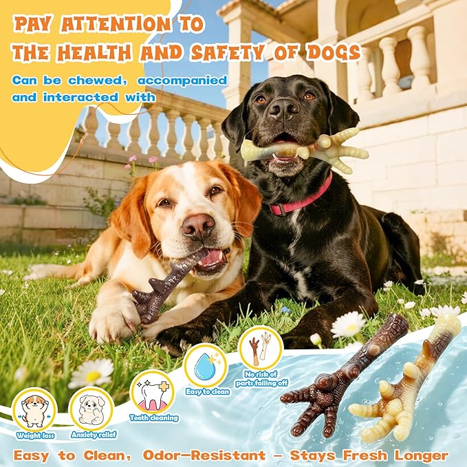 WOWBALA Dog Toys for Aggressive Chewers, 2 Pack Indestructible Dog Toy for - Image 6