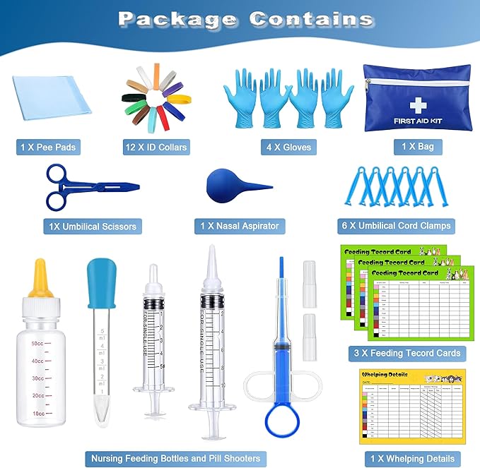 Whelping Supplies Kit for Puppies and Kittens Birth - Image 6