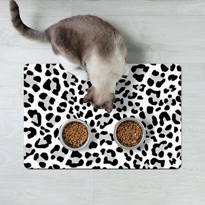 Rnivvi Dog Food Mat, Cute Anti-Slip Rubber Pet Feeding Rug Protect Floors - Image 7
