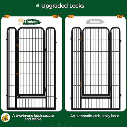 Yaheetech Dog Playpen Outdoor, 47 inch 16 Panels Dog Pen Indoor Heavy Duty - Image 7
