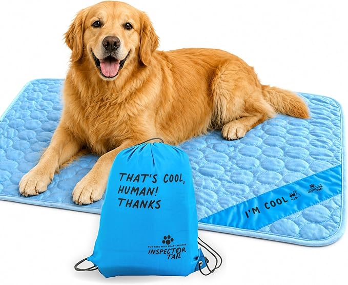INSPECTOR TAIL Dog Cooling Mat by InspectorTail
