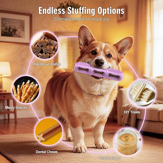 Dog Chew Toys, Dog Toothbrush Toy - Image 4
