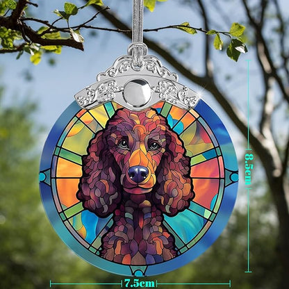 Jocidea Christmas Ornament, Poodle Christmas Decor, Poodle Ornaments - Image 2