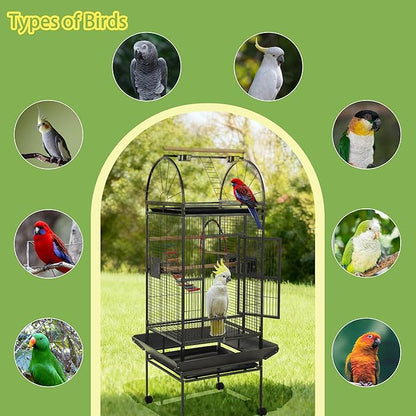 68'' Large Parrot Cage, Large Bird Cages - Image 9