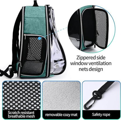 BAGLHER Cat Carrier Backpack Bubble - Image 3