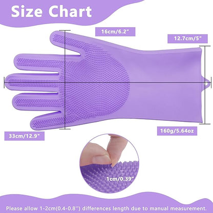 Pet Grooming Gloves—Dog Washing Gloves - Image 2