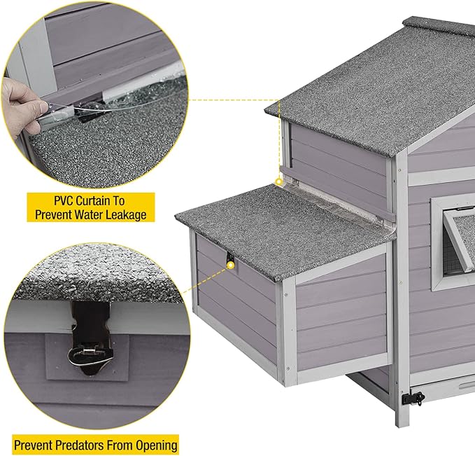 Aivituvin Chicken Coop Extension Design Chicken House - Image 3