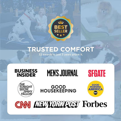 Bedsure L Plus Cooling Dog Bed for Large Dogs - Image 2
