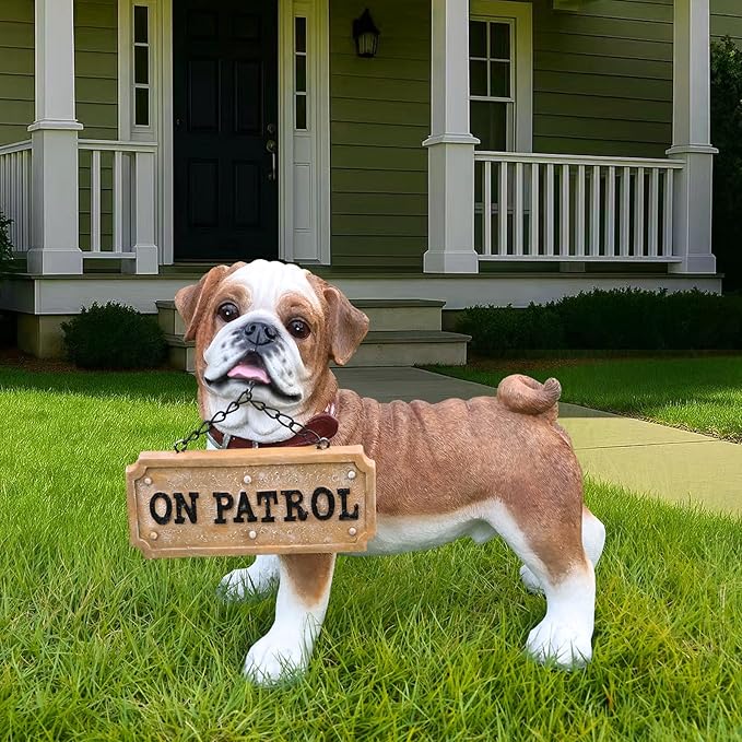 Pug Dog Garden Statue - Image 7
