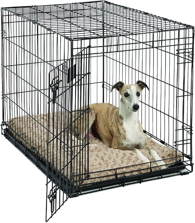 MidWest Homes for Pets Medium QuietTime Deluxe Mocha Ombré Swirl Plush Pet Bed - Image 3