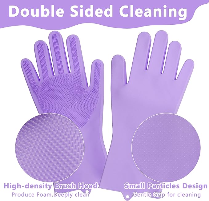 Pet Grooming Gloves—Dog Washing Gloves - Image 4
