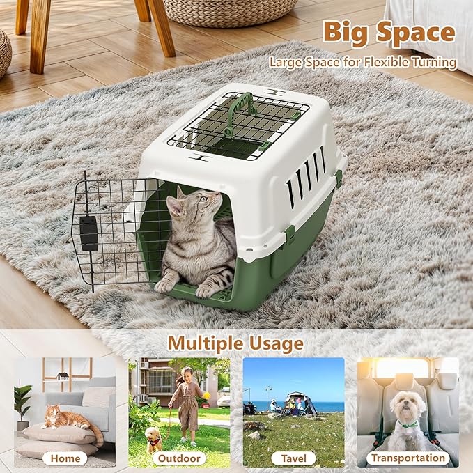 Athena Collection 22" Hard-Sided Travel Pet Carrier - Image 8