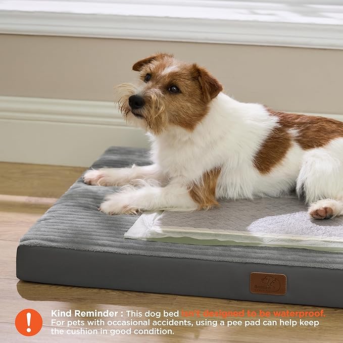 Bedsure ComfyFleece Dog Bed Medium Size Dog - Image 2